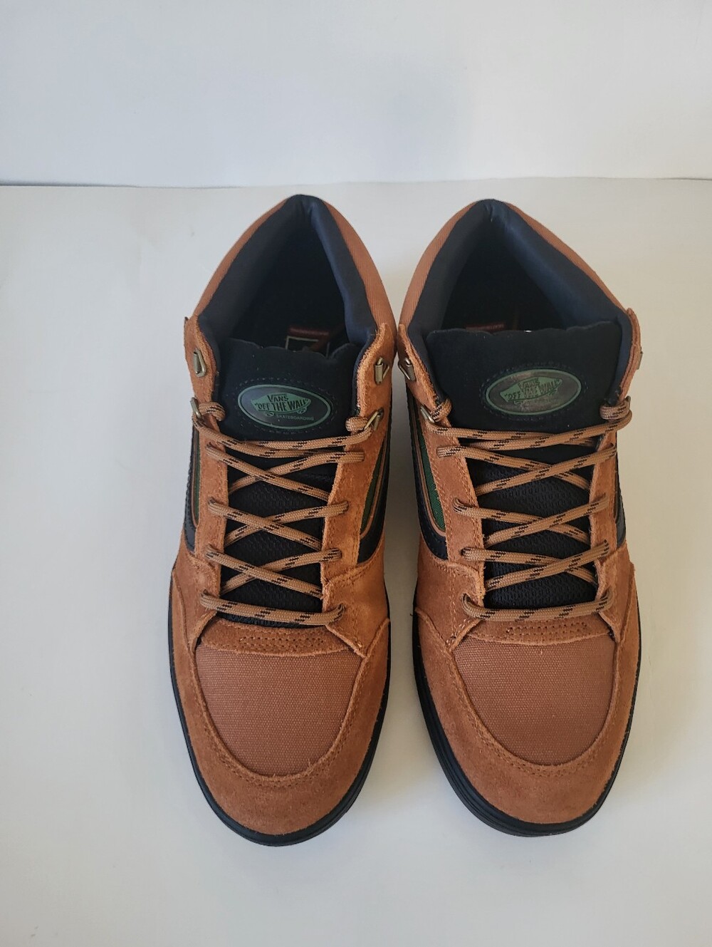 Vans Skate Zahba Mid Brown Suede Mens Size 12 - Picture 7 of 14